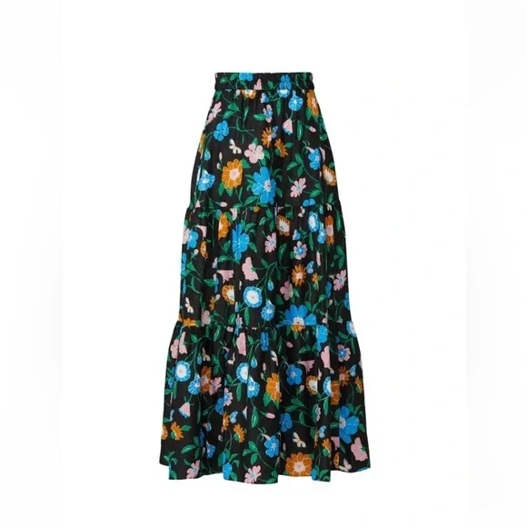 New KATE SPADE Floral Garden Cloqué Skirt 🌸 Sz Small NWT